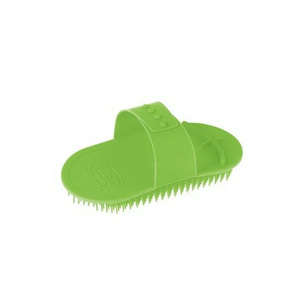 Weaver Leather Massage Brush, Lime