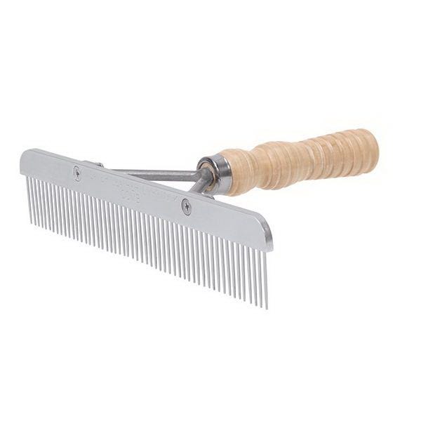 Weaver Leather Show Comb, Stainless Steel/Wood