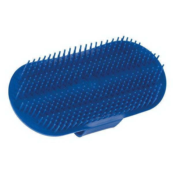 Weaver Leather Massage Brush, Blue