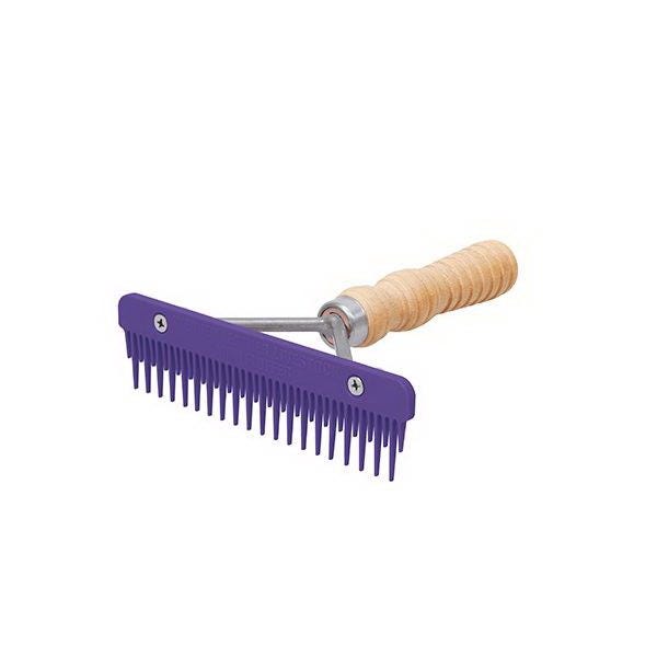 Weaver Leather Mini Fluffer Comb, Purple
