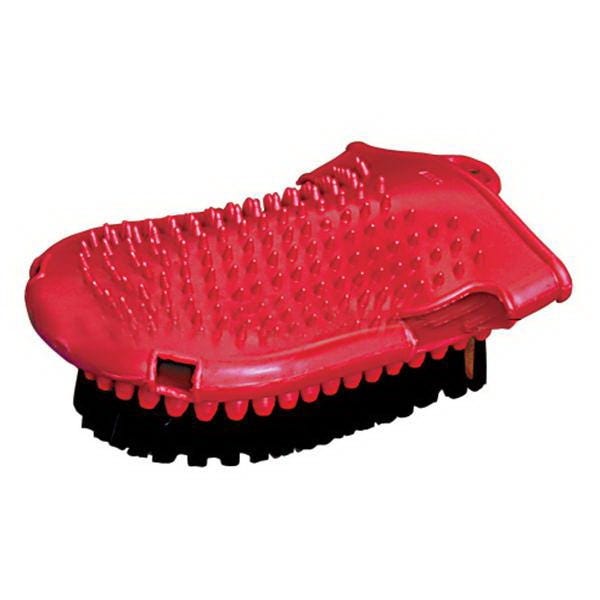 Weaver Leather Dual Groom Gloves, PVC/Rubber, Assorted