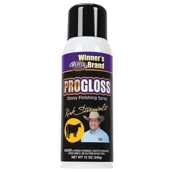 Weaver Leather ProGloss Finishing Spray, Aerosol, White, 12 oz