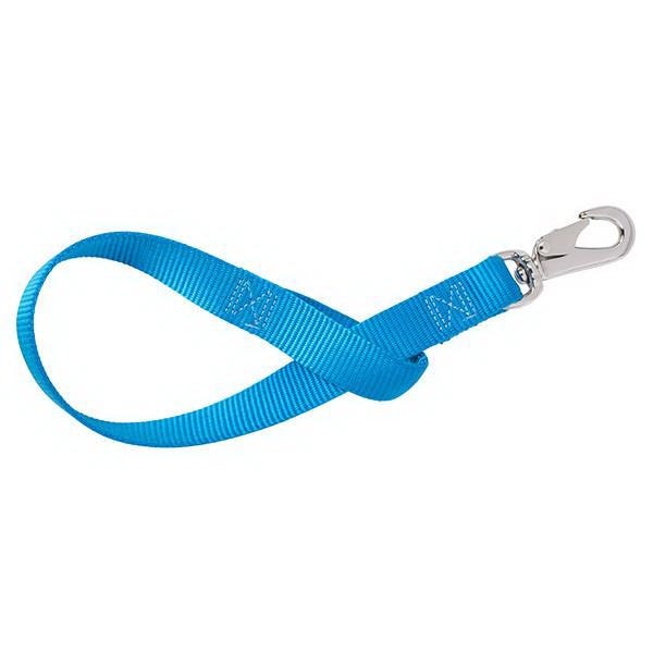 Weaver Leather Bucket Strap, Nylon, Hurricane Blue, Nickel