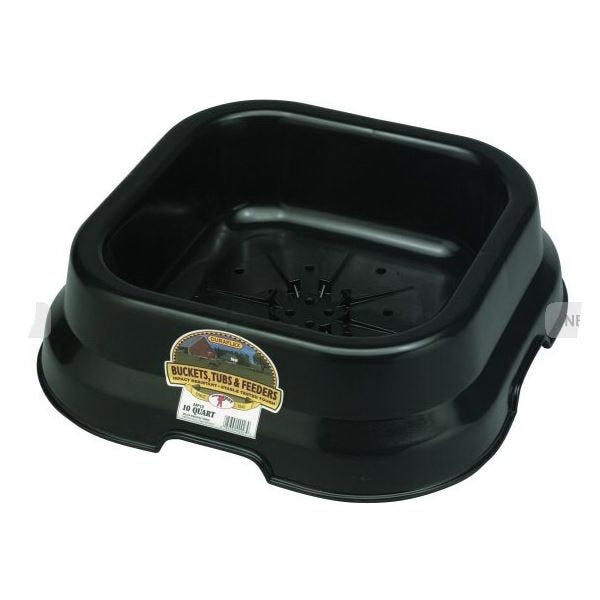Little Giant Salt & Mineral Block Pan – 10 qt, Black