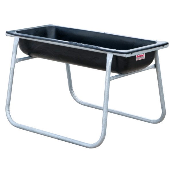 Behlen Country Feed Bunk – 6 cu?ft, Galvanized Steel
