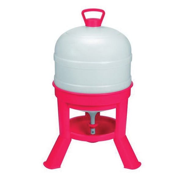 Little Giant Dome Waterer, 8 gal Capacity, Plastic, Red