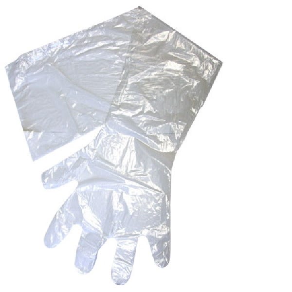 Neogen 3110 Gloves, Standard, Polyethylene Fiber, Clear