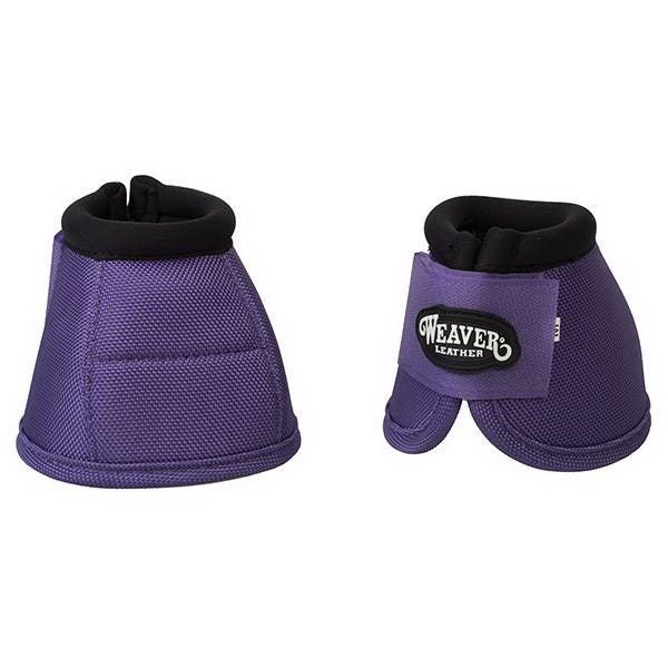 Weaver Leather Bell Boots, L, Grape