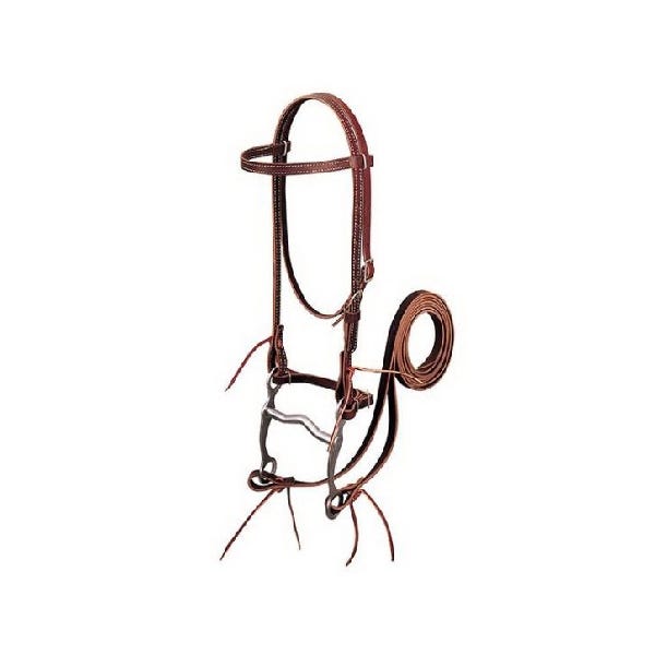 Weaver Leather Browband Bridle, 5/8 in, Leather