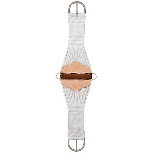 Weaver Leather Roper Cinch, 36 in, Rayon, White