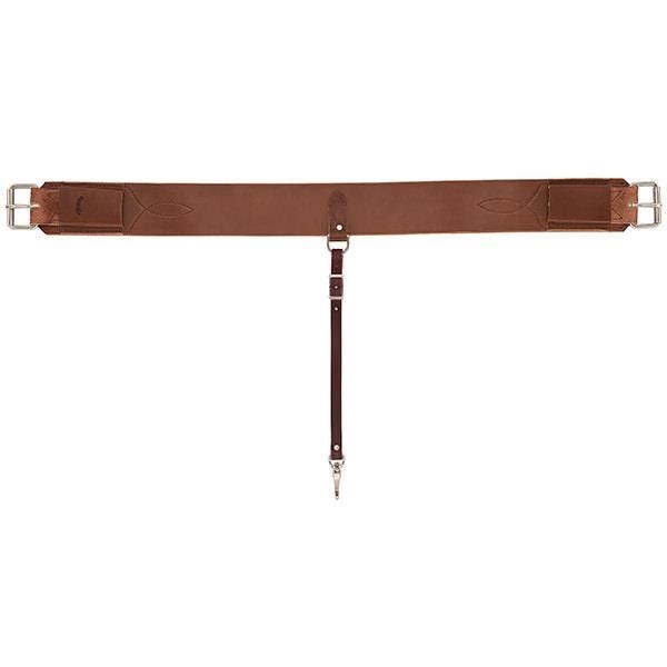 Weaver Leather Back Cinch, 3 in W, Leather, Brown - 840504