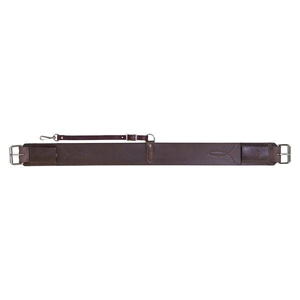 Weaver Leather Back Cinch, 3 in W, Leather, Dark Chocolate - 840506