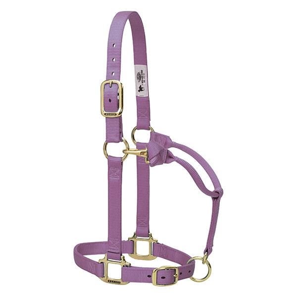 Weaver Leather Adjustable Halter, Average, Nylon, Lavender