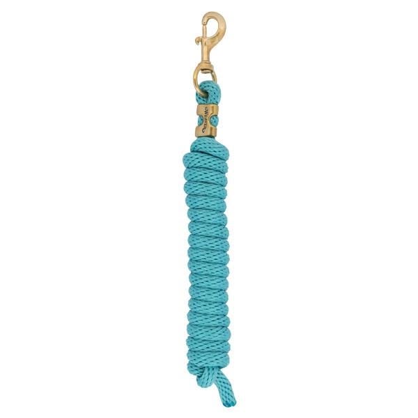 Weaver Leather Lead Rope, 5/8 in, 10 ft L, Polypropylene Line, Turquoise