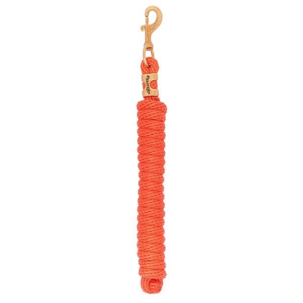 Weaver Leather Lead Rope, 5/8 in, 10 ft L, Polypropylene Line, Orange