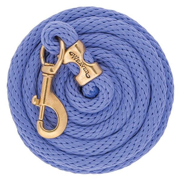 Weaver Leather Lead Rope, 5/8 in, 10 ft L, Polypropylene Line, Lavender