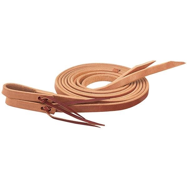 Weaver Leather Split Rein, 8 ft L, 5/8 in W, Leather, Russet