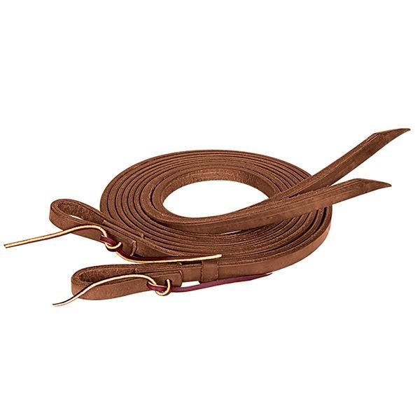 Weaver Leather ProTack Series Split Rein, 8 ft L, 5/8 in W, Leather