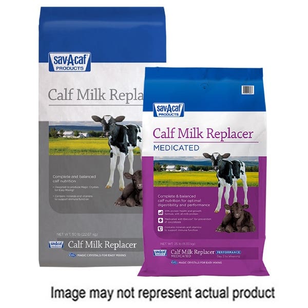 Sav-A-Caf 01-7401-0220 Calf Milk Replacer, 9 lb Pack
