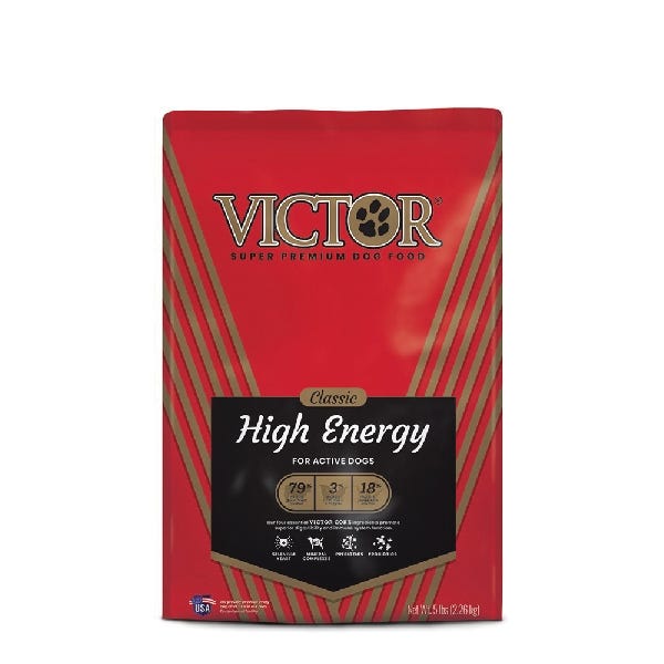 Victor Dog Food, One-Size, Dry Kibble, 40 lb, Bag