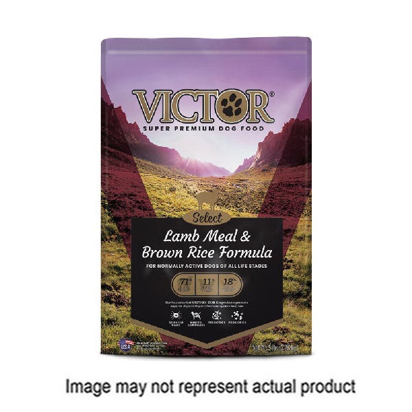 Victor Dog Food, One-Size, Dry Kibble, Lamb, Rice, 40 lb
