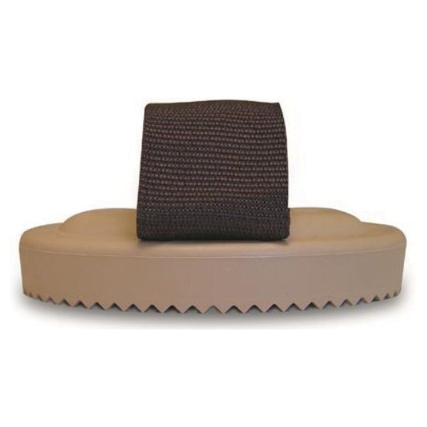 Decker Curry Comb, Black/Tan