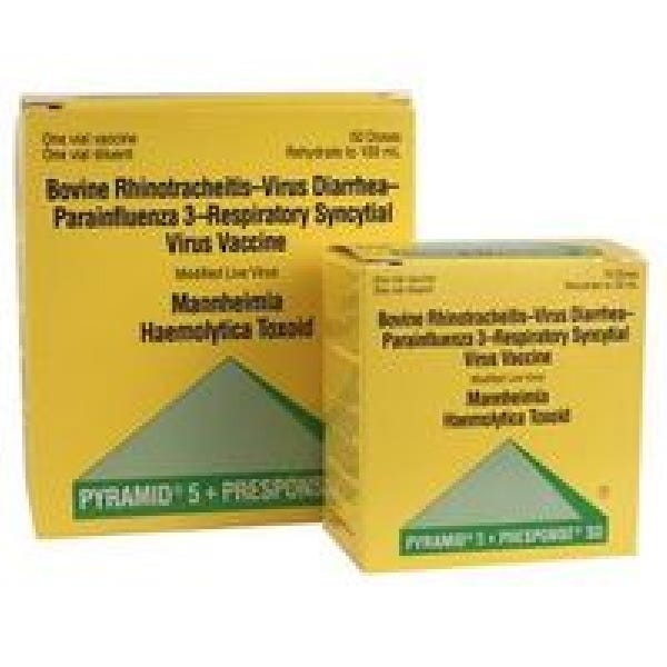 Boehringer Ingelheim PYRAMID 5 PRESPONSE Cattle Vaccine, 50 ds.
