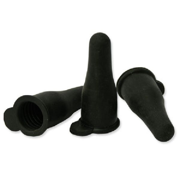 Neogen 7005 Lamb Nipple, Rubber, Black, For: Standard Soda Bottles