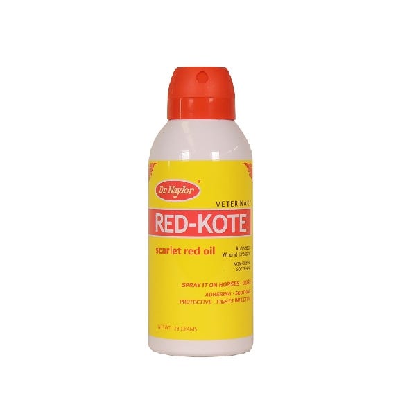 Dr. Naylor RKA Red-Kote Veterinary Oil Antiseptic, Liquid, 5 oz Aerosol Can
