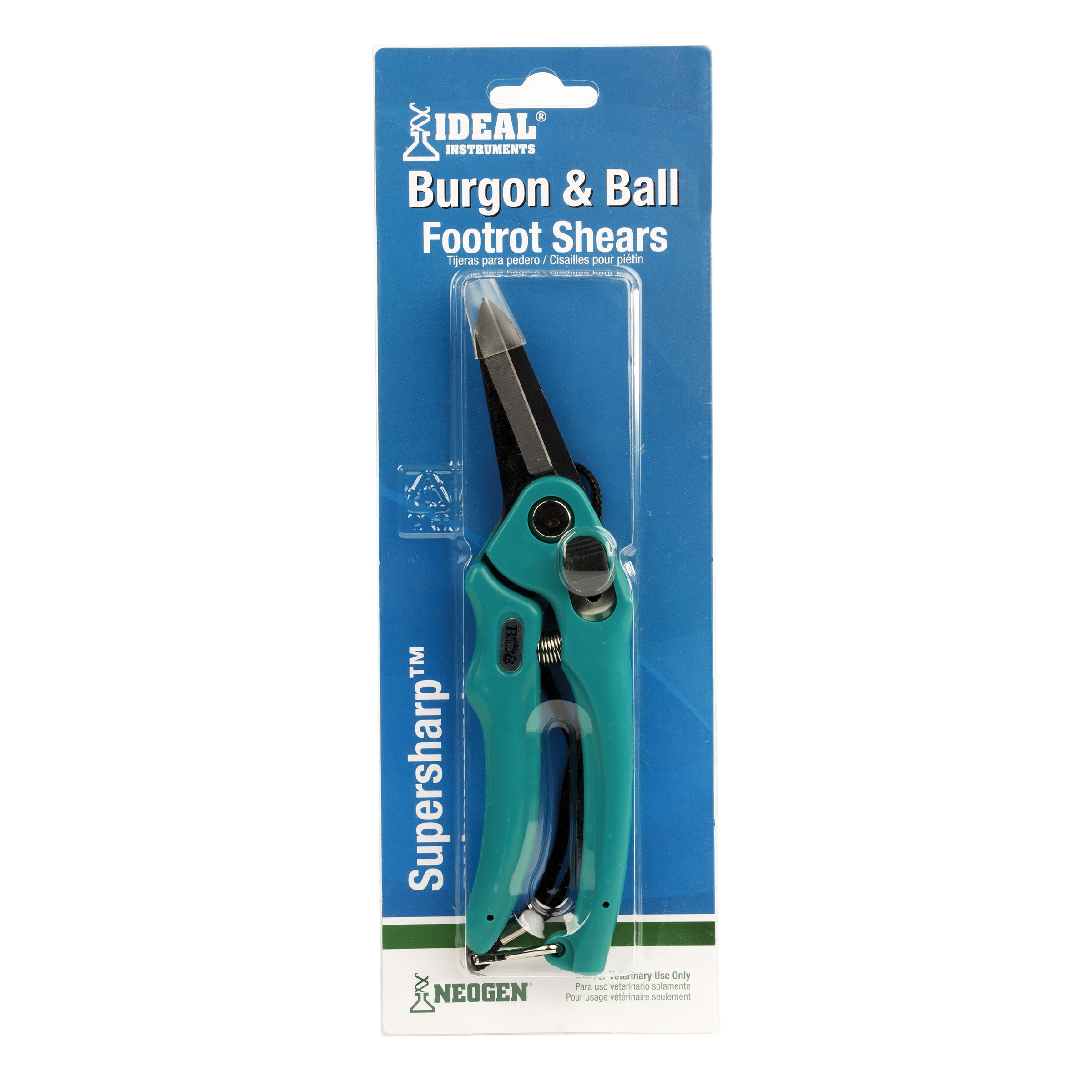 Neogen 7020 Foot Rot Shear, HCS Blade, Resin Handle