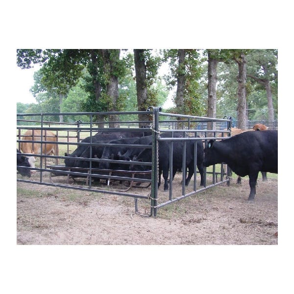 Priefert Premier Calf Pass Panel 68 in H 16 ga Gray Powder?Coated