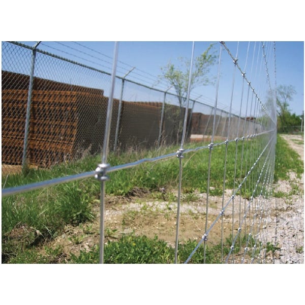 Ok Brand Field Fence, 330 ft L, 32 in H, 12.5 ga Gauge, Zinc