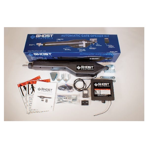 Ghost Controls TSS1 Series Gate Opener Kit, Includes: Single Operator Arm with 6 ft of cable