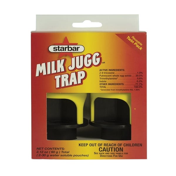 Starbar MILK JUGG Fly Trap, Solid, Fish-Like Pack