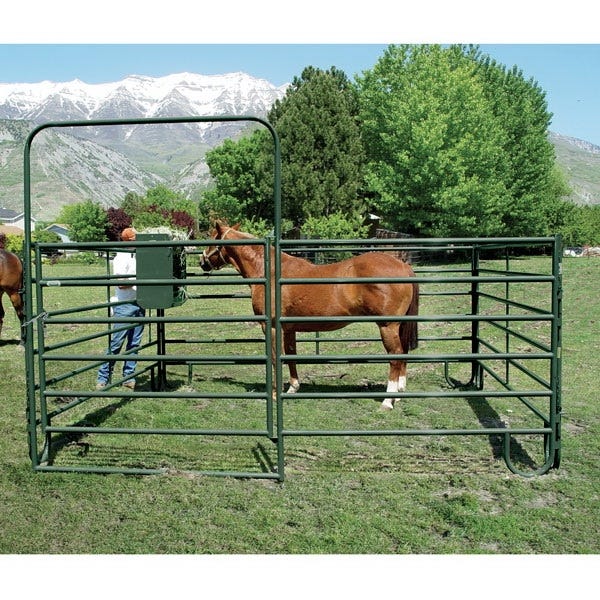 Powder River Bow Gate Combo – 6 ft W, 8 ft H