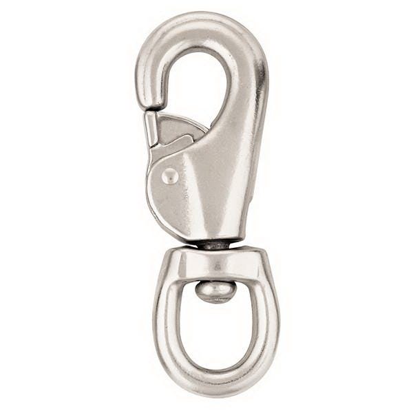 Weaver Leather Bull Snap, Barcoded, Iron, Nickel