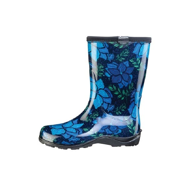 Sloggers Rain Boots, 10, Spring Surprise, Blue