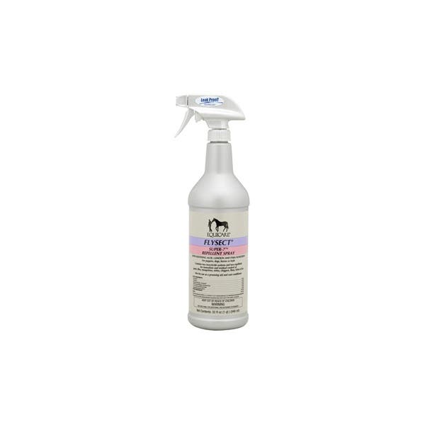 Farnam Equicare Flysect 100502019 Repellent Spray, Liquid, Yellow, Slight Alcohol, 32 oz