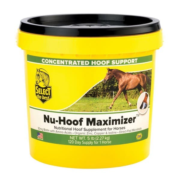 Select The Best Nu-Hoof Maximizer Hoof and Coat Support 5 lb