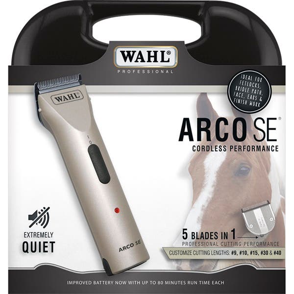 Wahl Arco Equine Clipper Kit, Champagne, Comfortable, Ergonomic Handle