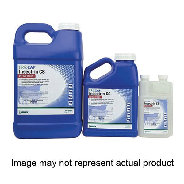 Prozap Insectrin CS 0518010 Insecticide, Liquid, Clear/Yellow, Solvent, 16 oz