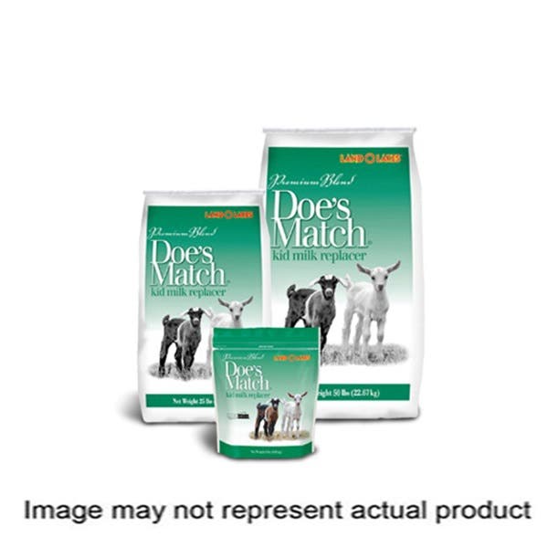 Land O'Lakes Doe's Match 1495020-106 Kid Milk Replacer, Powder, 50 lb, Bag