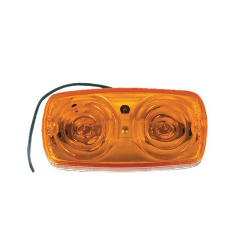 Uriah Products UL138000 Trailer Clearance Light, Incandescent Lamp, Amber Lens