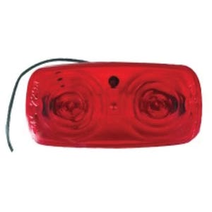 Uriah Products UL138001 Trailer Clearance Light, Incandescent Lamp, Red Lens