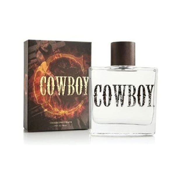 Tru Fragrance Cowboy Cologne Spray, Earthy, Woody, 3.4 oz
