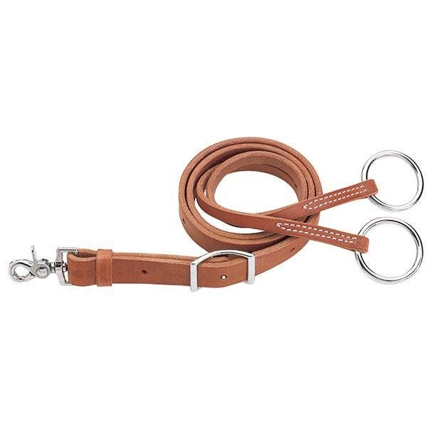 Weaver Leather Training Fork, Leather, Hermann Oak Russet, 48 in L