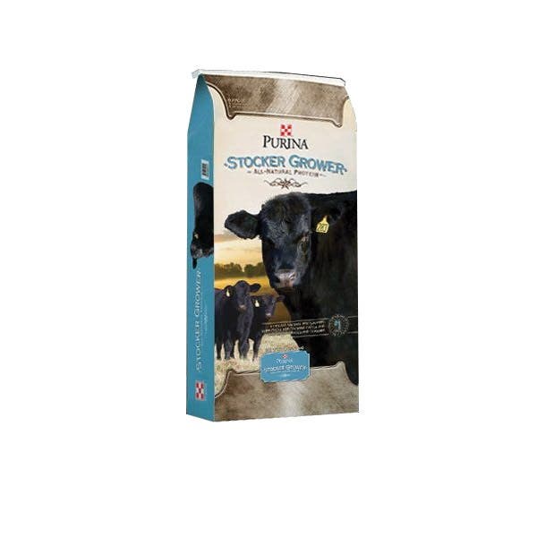 Purina 47700 Stocker Grower Cattle Feed, 50 lb Bag