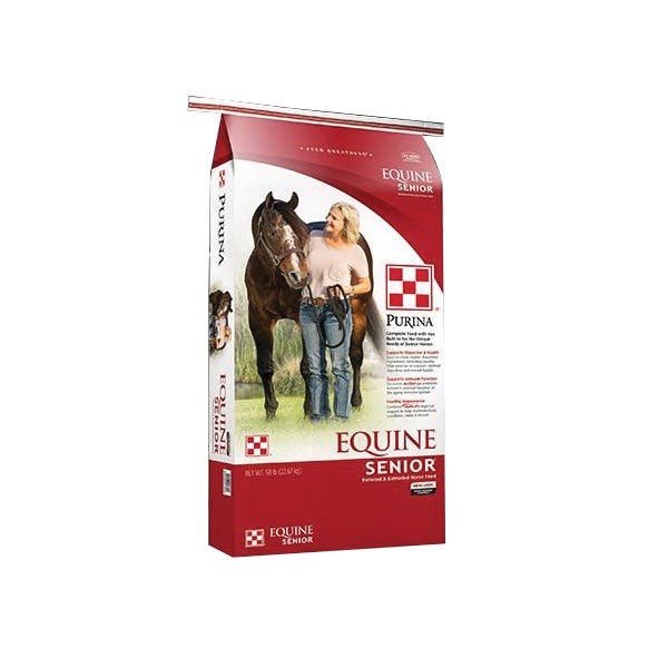 Purina Equine Senior Horse Feed 50 lb Bag