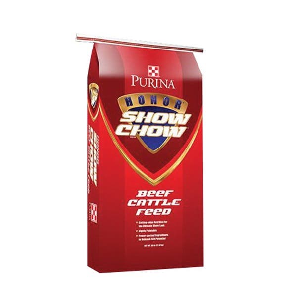 Purina Honor Show Chow Full Range 3004554-506 Beef Cattle Feed, 50 lb