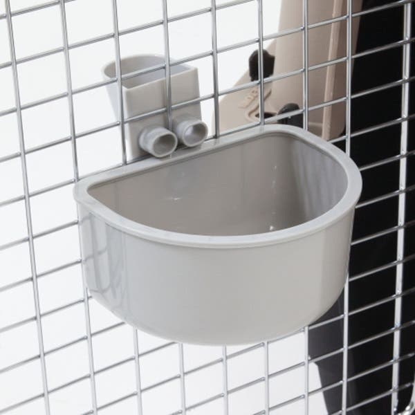 Petmate 29156 No Spill Kennel Cup, L Breed, Gray